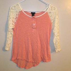 Baseball Lace Tee Shirt